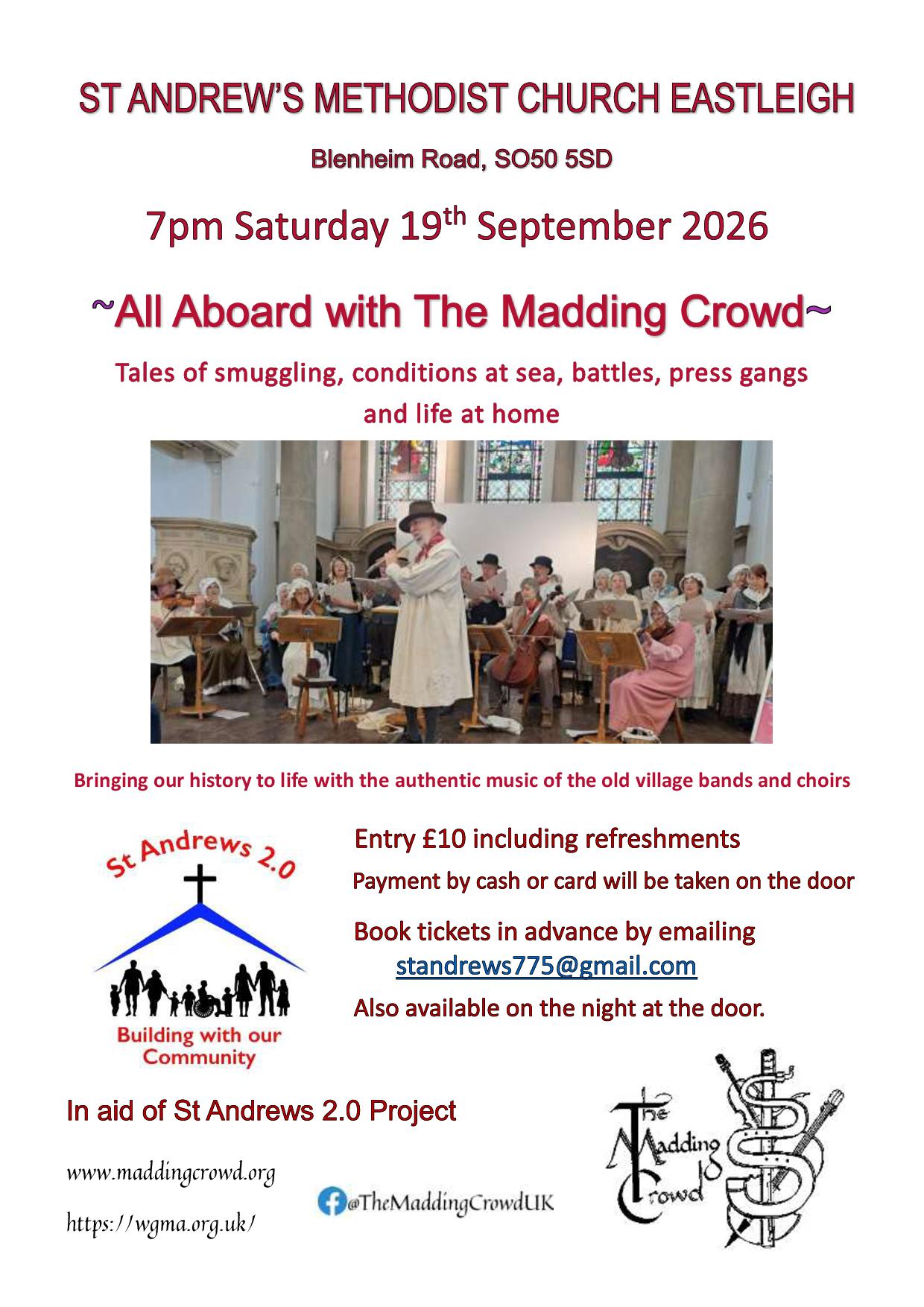 St Andrew's Eastleigh flyer